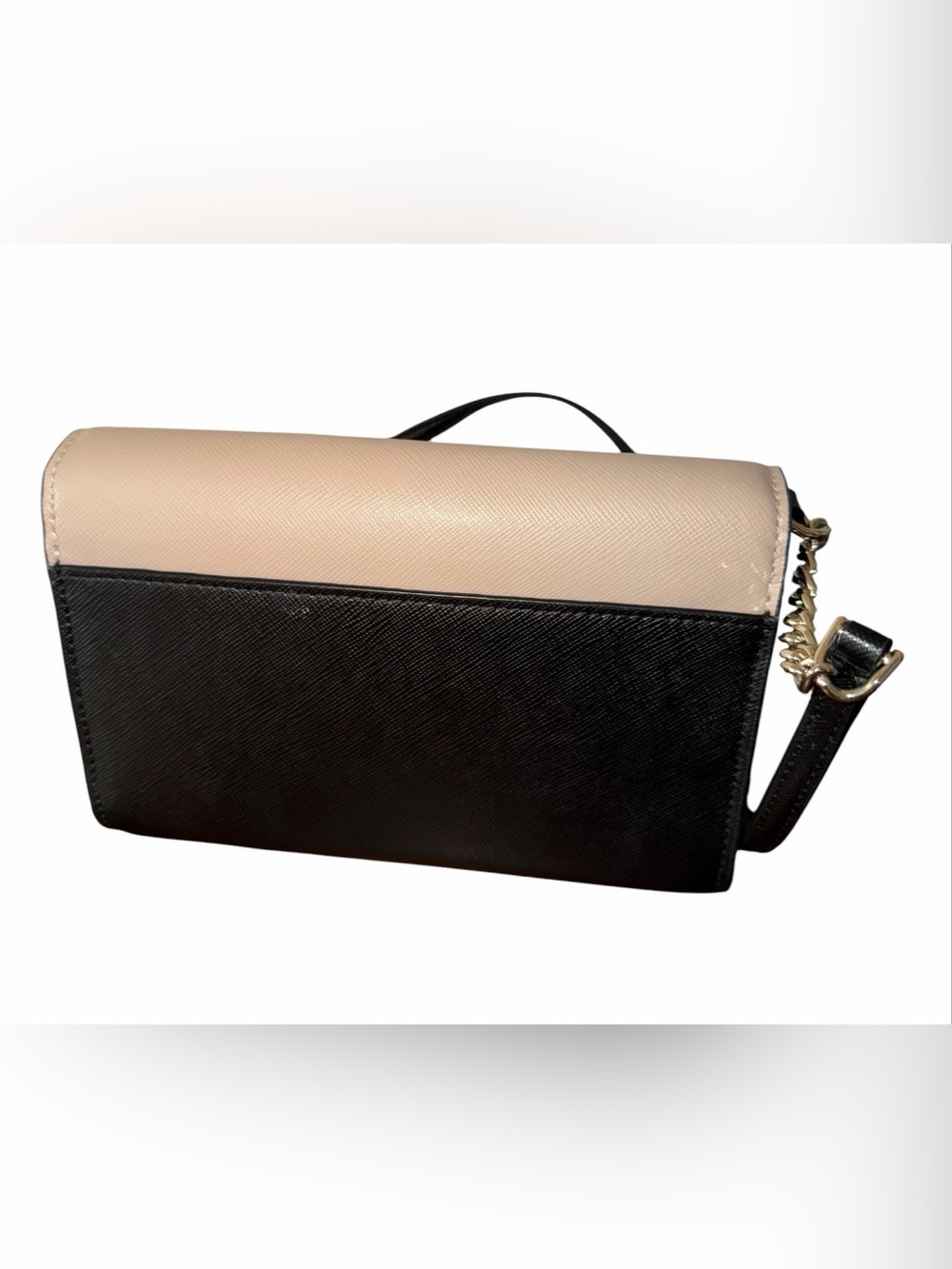 kate spade Staci Two-Tone Blush and Black Crossbody Bag - Picture 4 of 9